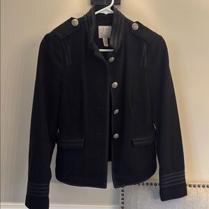 Banana Republic Women's Black Military Style Jacket